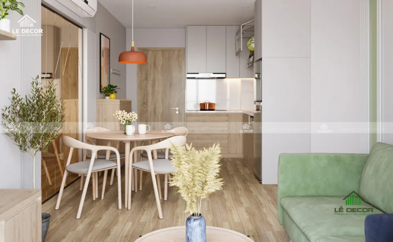 55+ Mẫu thiết kế nội thất chung cư 45m2 đẹp, tối ưu công năng 2026