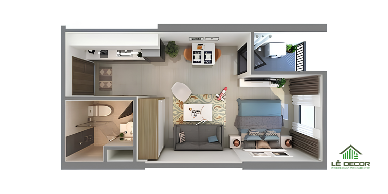 101+ Mẫu Thiết Kế Nội Thất Chung Cư 80m2 Đẹp, Tinh Tế, Sang Trọng