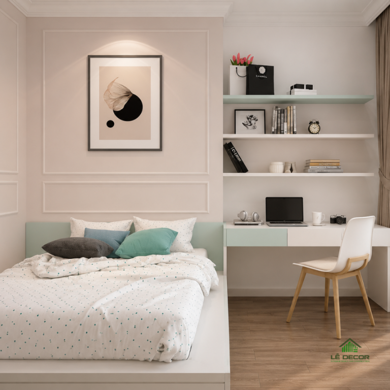 99+ Mẫu Thiết Kế Phòng Ngủ Nhỏ Đẹp, Tối Giản, Tiện Nghi