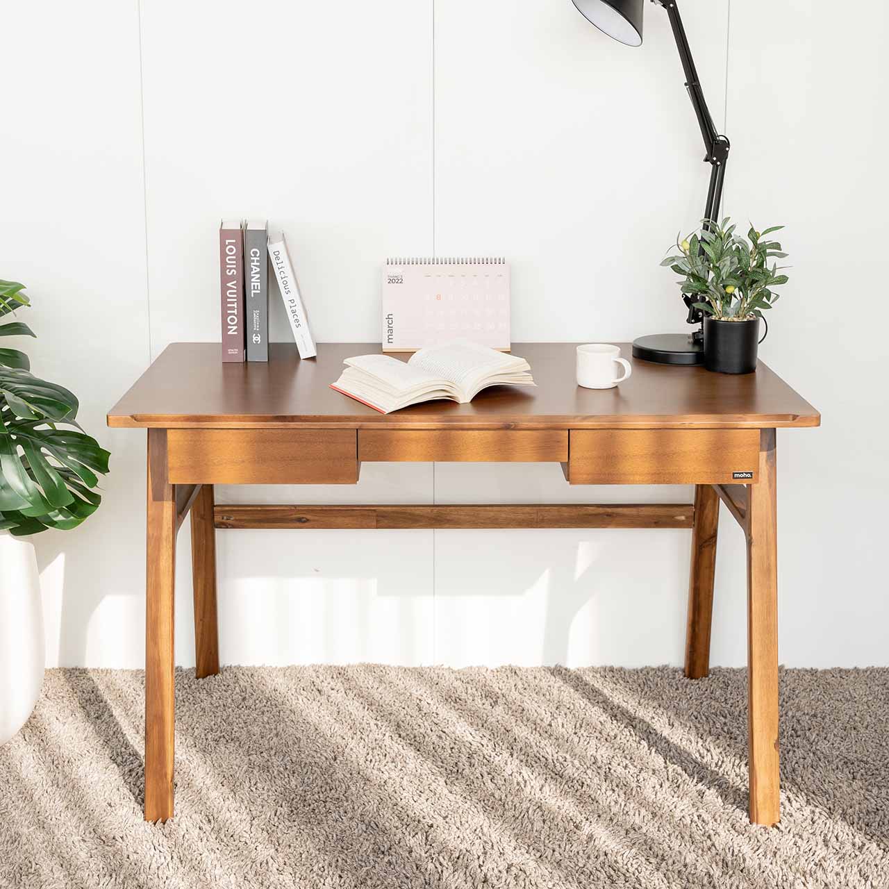 Bàn Làm Việc Gỗ LE DECOR FYN 601 Màu Nâu tinh tế, hiện đại