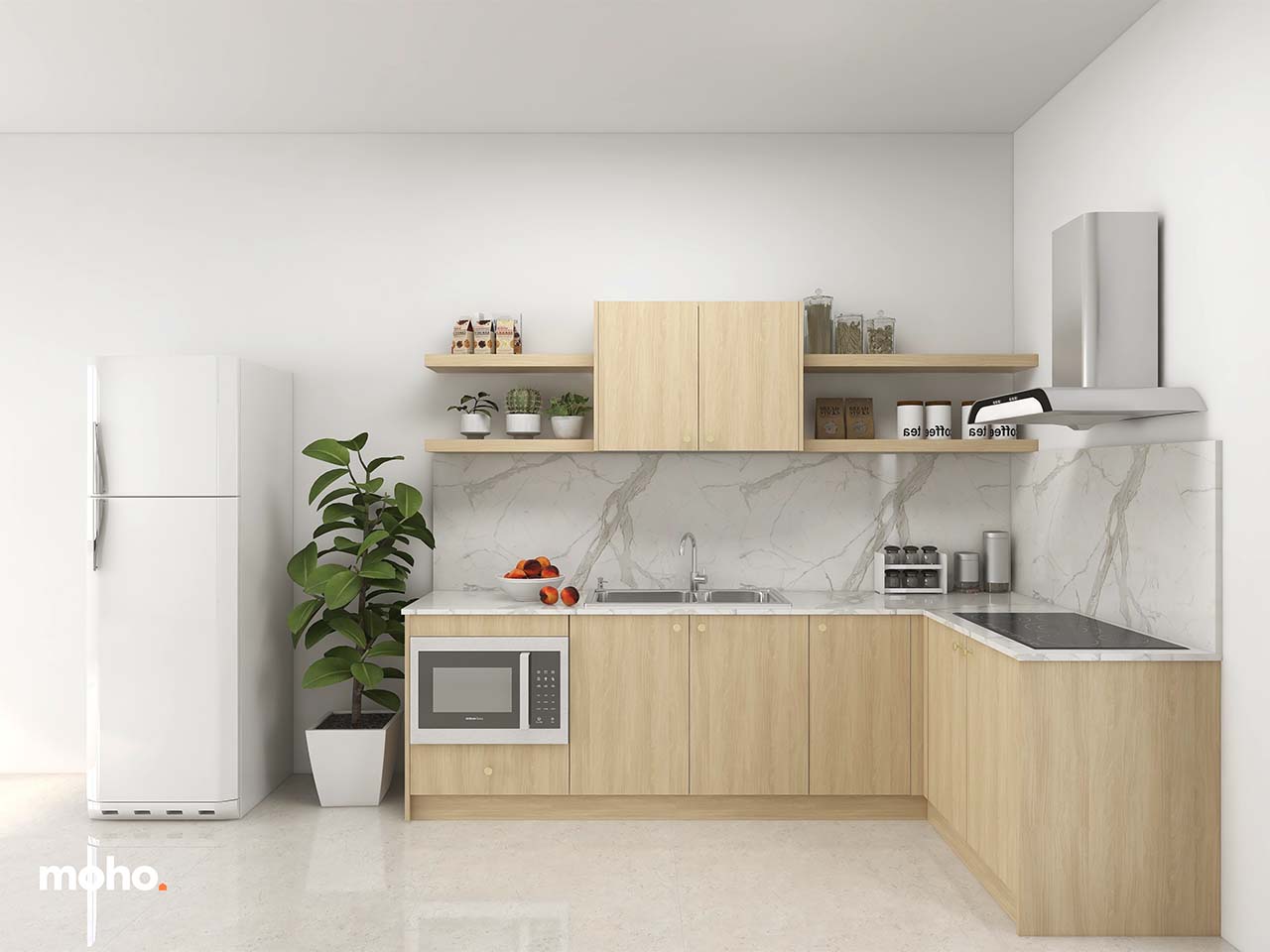 HỆ TỦ BẾP LE DECOR KITCHEN DÒNG ESSENTIAL 1