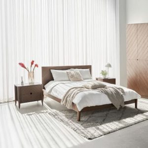Combo Giường - Tủ Đầu Giường HOBRO 1m6