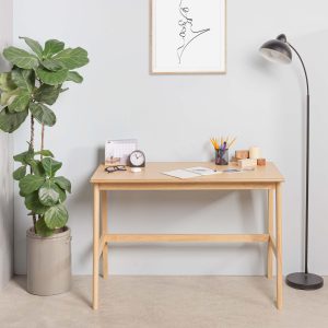 Bàn Làm Việc Gỗ VLINE 601 Màu Tự Nhiên