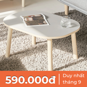 Bàn Sofa - Bàn Cafe - Bàn Trà Gỗ NARVIK 201 70cm