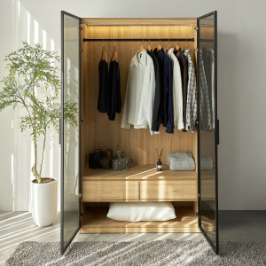 Tủ Quần Áo Cánh Kính Cao Cấp 1m2 ASTRO