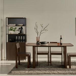 Bàn Ăn Gỗ Tự Nhiên PLANK | Veneer Gỗ Sồi