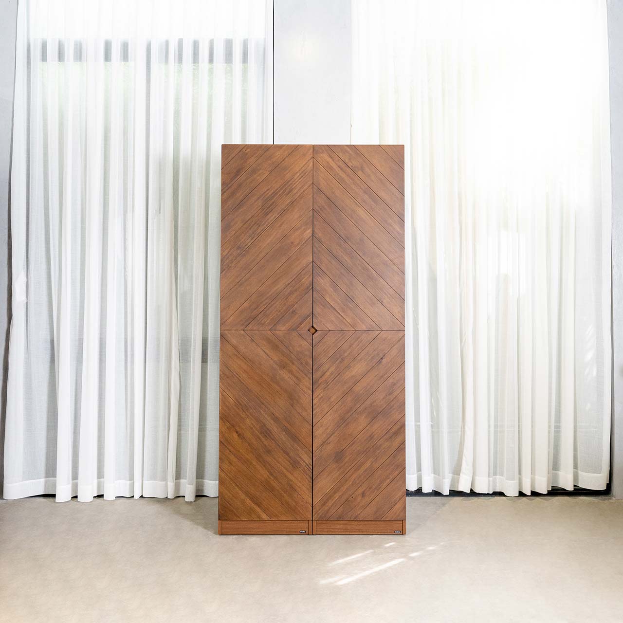 Set Tủ Quần Áo Gỗ LE DECOR HOBRO 301 2 Cánh 1